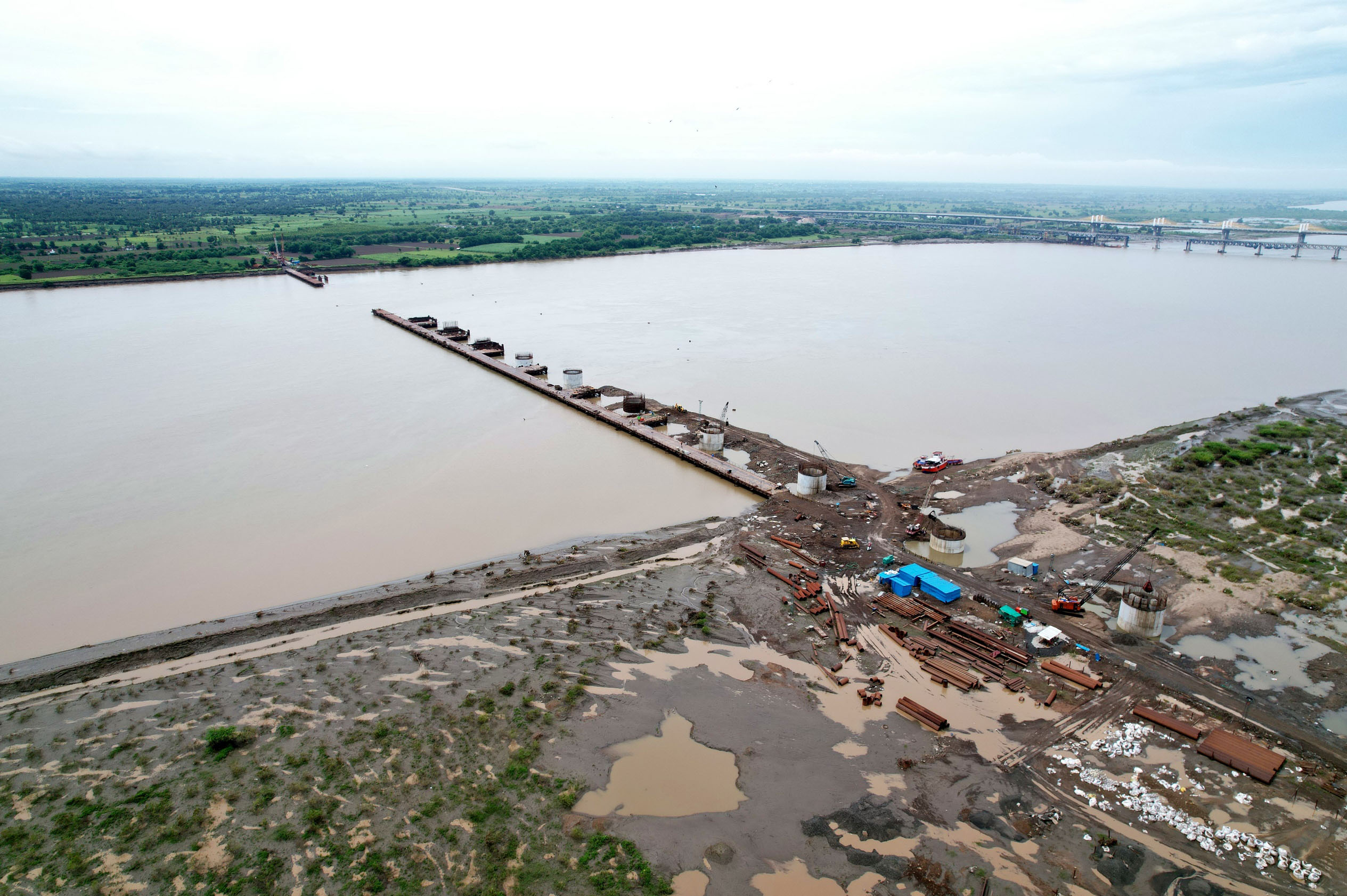 नर्मदा नदीवर वेल फाउंडेशनचे काम, भरूच जिल्हा, सप्टेंबर 2022